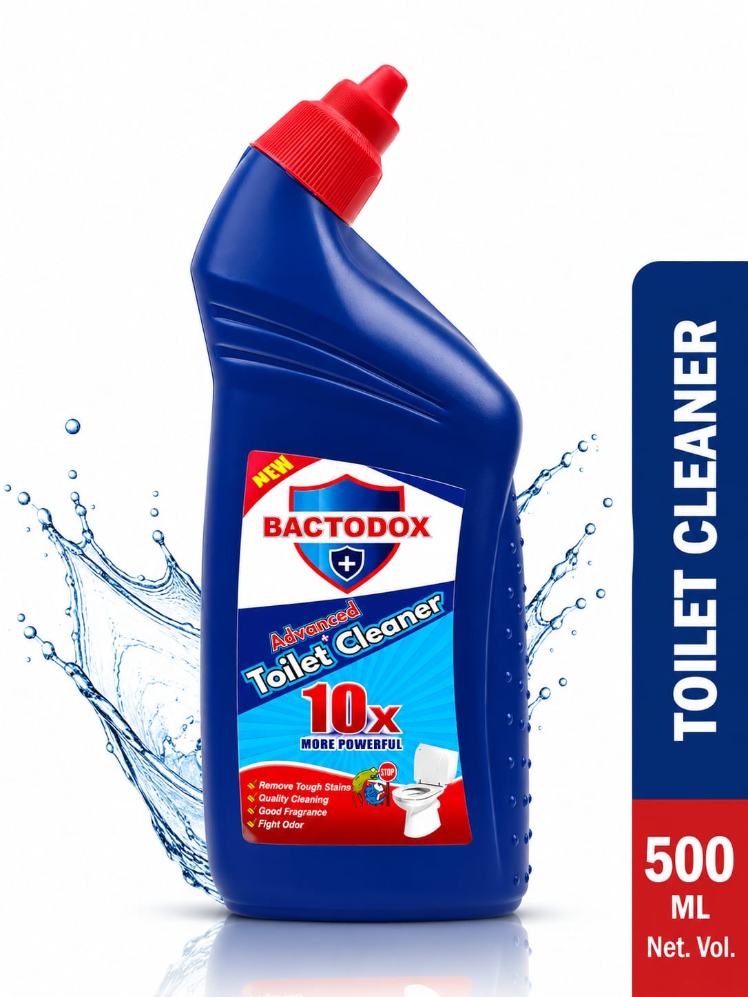 Bactodox Advanced Toilet Cleaner 10X 500ml